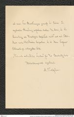 Nachlass Franz Steindachner, Brief von Alfred Voeltzkow an Franz Steindachner (30.08.1905), Inv.Nr. 563.02, Seite 2